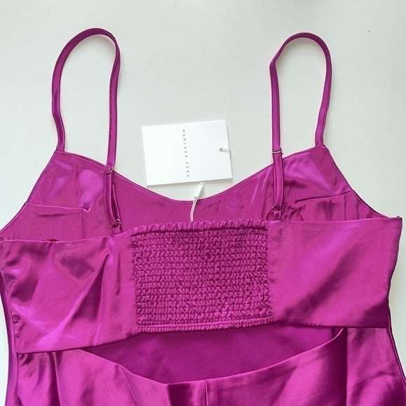 NTW Authentic Endless Rose Cut Out Detail Satin Maxi Dress - Picture 6 of 7